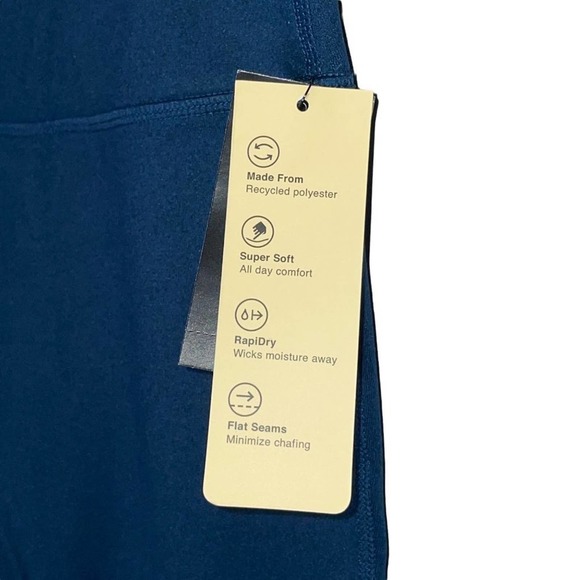 ID Ideology Essentials Sweat Set 7/8 Length Leggings blue Medium - Picture 6 of 9